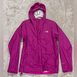 The North Face Women’s Pink Hooded Windbreaker Jacket S/P Vent 2.5L